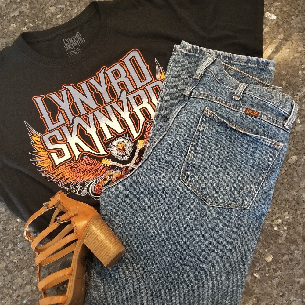 Rustler mom jeans